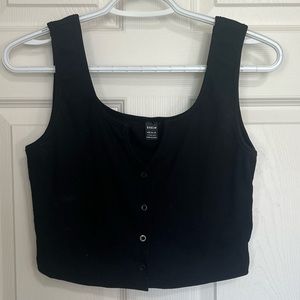 Shein Tank Top, Black, Large